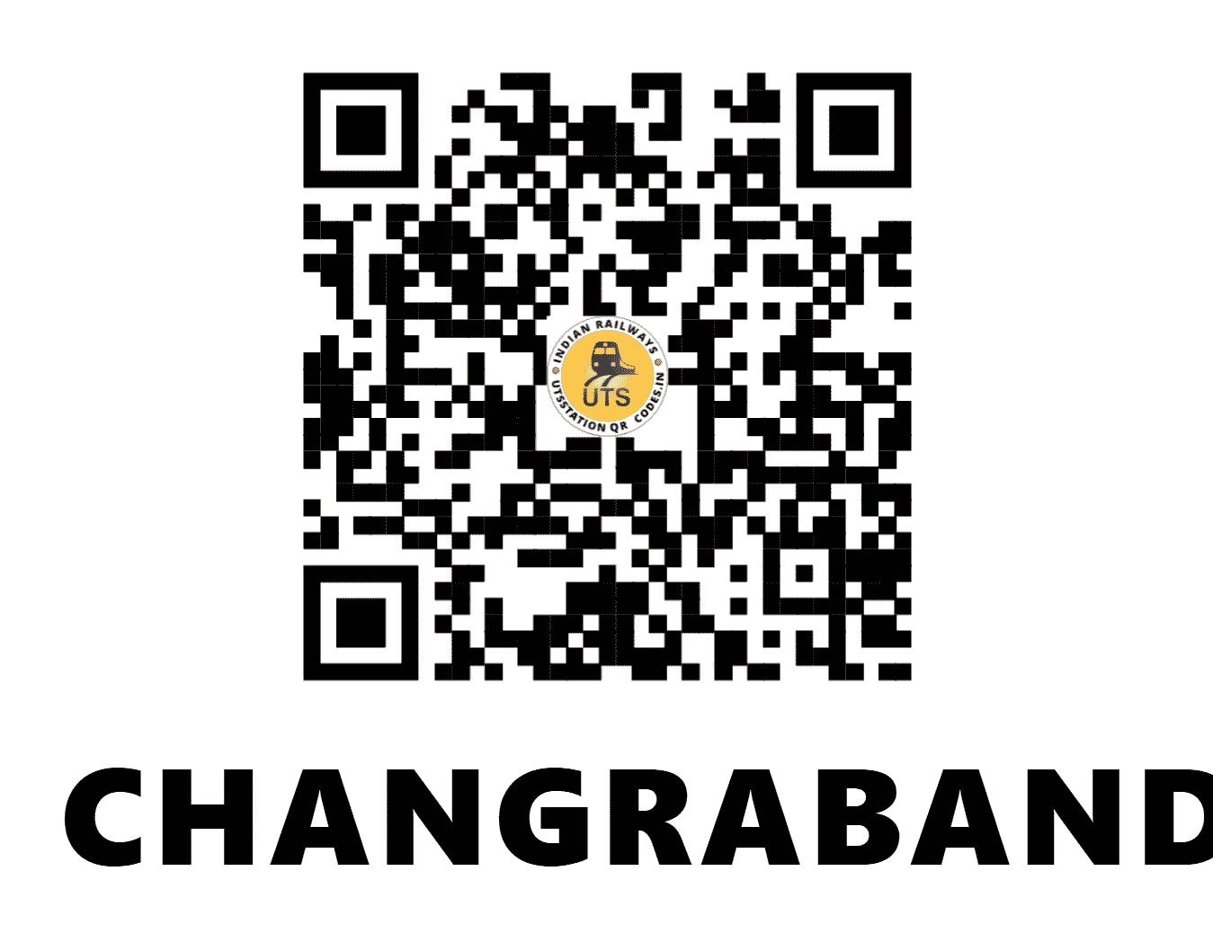 UTS QR Code for CHANGRABANDHA - CBD - NF (WEST BENGAL)